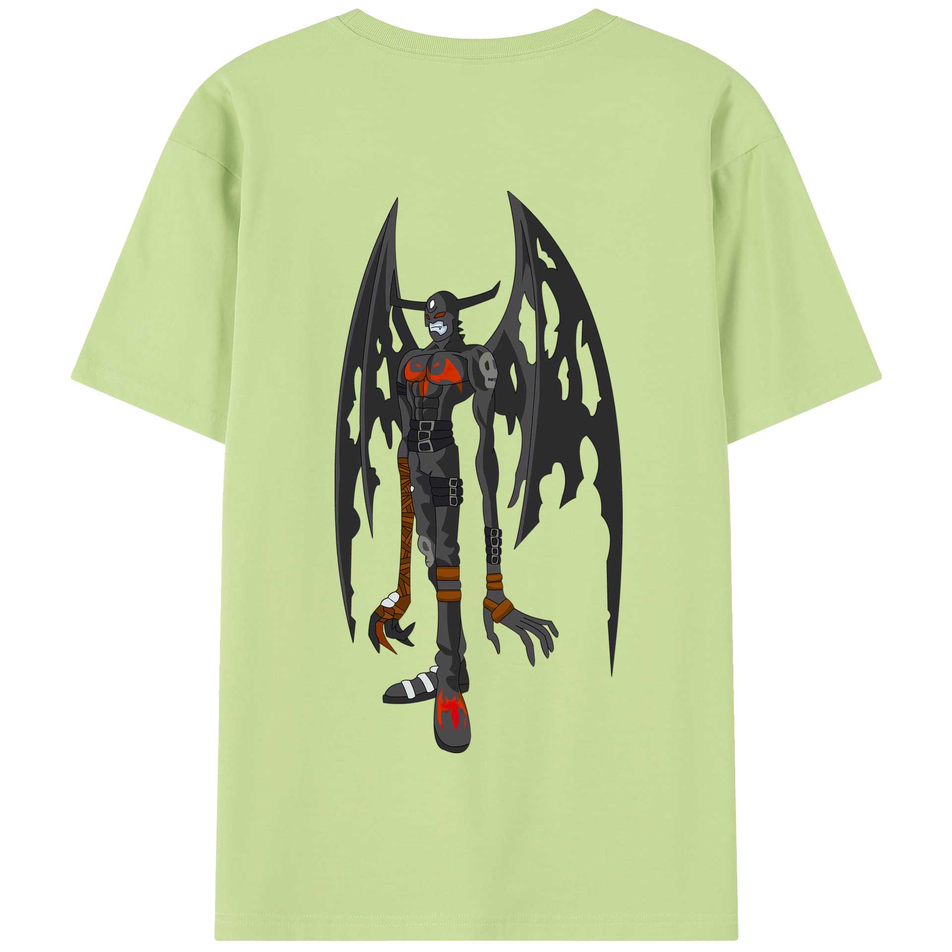 （画像用） Digimon デジタルモンスター/デジモン 綿100％半袖Tシャツ（背面プリント）